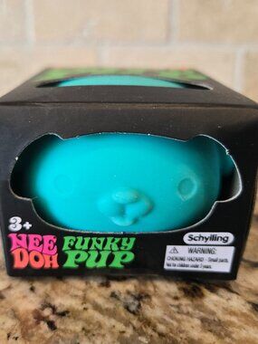 Needoh Funky Pup in Blue - BNIB - Brand New in Box